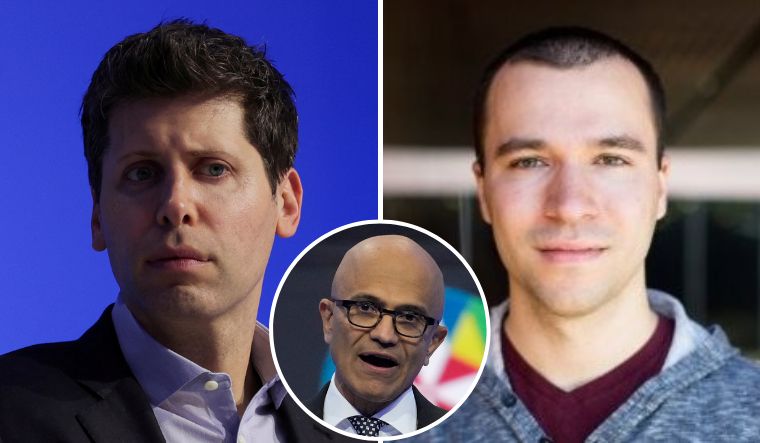 Sam Altman, Greg Brockman to join OpenAI's biggest backer Microsoft to helm AI research team: Satya Nadella - Vimarsana News